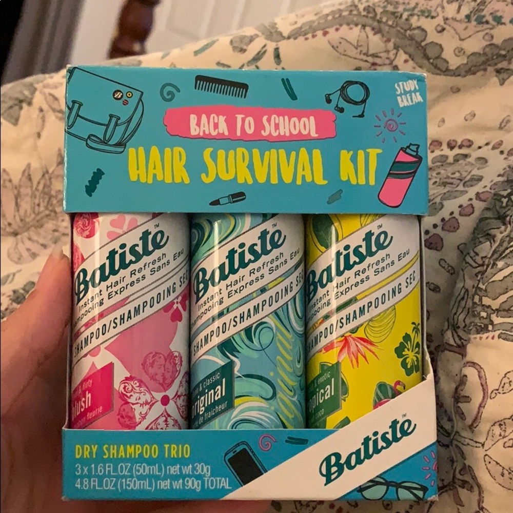 Batiste back to school dry shampoo trio